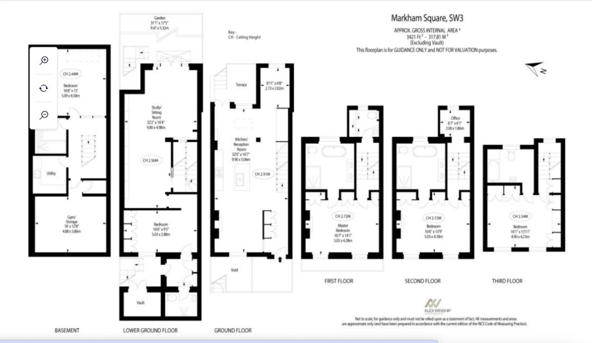 Vilă Luxury 4 Bedrooms 5 Baths 2 Receptions Family House With Garden Chelsea